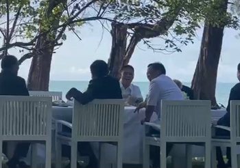 ‘อนุทิน’ แจง นายกฯ-ครม. นั่งริมทะเลภูเก็ต ไม่ได้สังสรรค์ แค่นั่งจิบกาแฟ