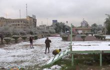 เมืองหลวงอิรักหิมะตกครั้งแรกรอบ 100 ปี