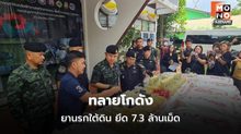 บช.ปส.บุกทลายเครือข่ายยานรกแม่แตง ยึดยาบ้า 7.33 ล้านเม็ด ไอซ์ 250 กก. รวบ 3 ผู้ต้องหา