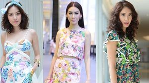 สีสันสดใส!!!ไปกับ แฟชั่นลายดอก ต้อนรับซัมเมอร์ สวยเริ่ด แจ่มจี้ด