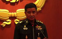 ย้ำจุดยืนกองทัพเน้นความมั่นคงของรัฐบาล