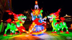 เทศกาลหุ่นโคมไฟนครสวรรค์ หลากสีสัน รับเทศกาลปีใหม่