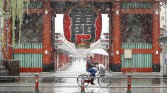 เฟิร์สสโนว์! หิมะตกที่โตเกียว ประเทศญี่ปุ่น เร็วกว่าปกติในรอบ 54 ปี