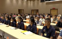 กฟน.อบรมงานติดตั้งป้ายใกล้แนวสายไฟ
