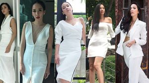 เลิกเป็นผู้หญิงจืดชืด เทคนิคใส่ ชุดสีขาว ให้สวยปัง เหมือนแม่อั้ม พัชราภา