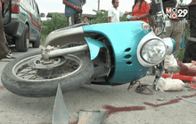 อุบัติเหตุรถยนต์ชนกับรถจยย.บาดเจ็บ 1 ราย