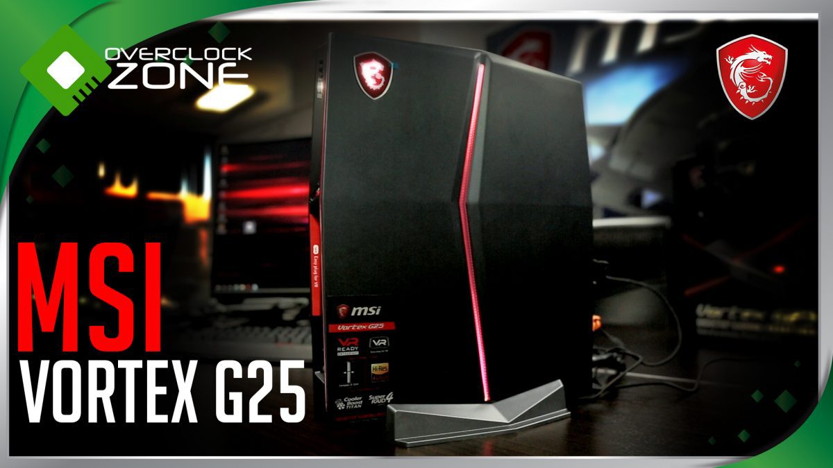 MSI เปิดตัว Vortex G25 : Size of a Console , Power of a PC