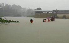 น้ำท่วมหนักในหลายมณฑลของจีน